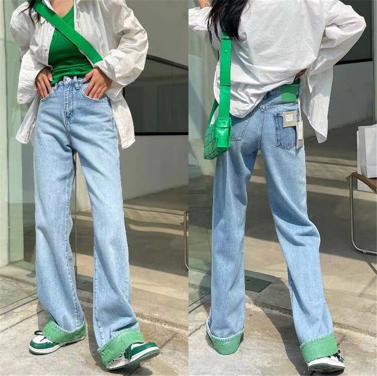 New in early summer! [X1] Vintage Jeans w224# LSL with stitching design