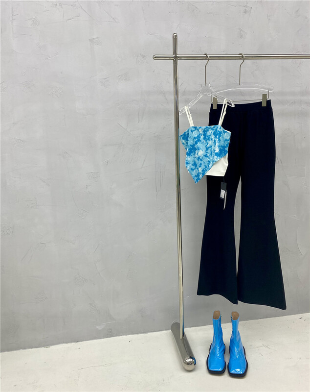 Cxdhh / new in early spring! [strict selection - planting grass and growing trees] Korean versatile micro La casual pants xc10-ac221-7004# JJ