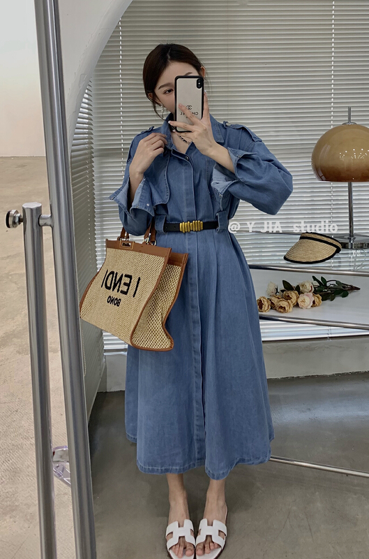 Update in advance! Ys1-8862# [y.jia Yijia] design casual fashion dress (without belt) ys1-ys1-ys1-8862# PCZ