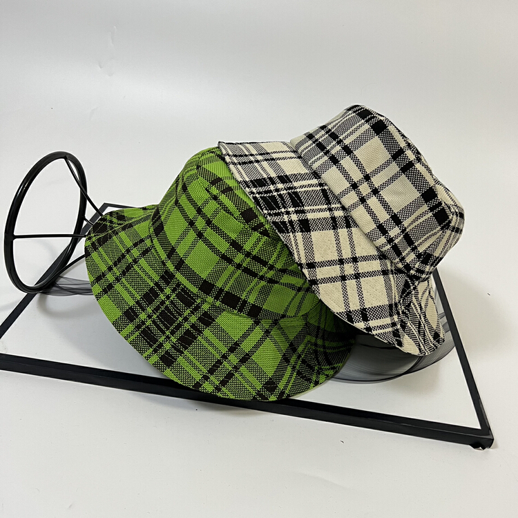 [aestheticism hat industry] Japanese checked fisherman hat 3006# LSL
