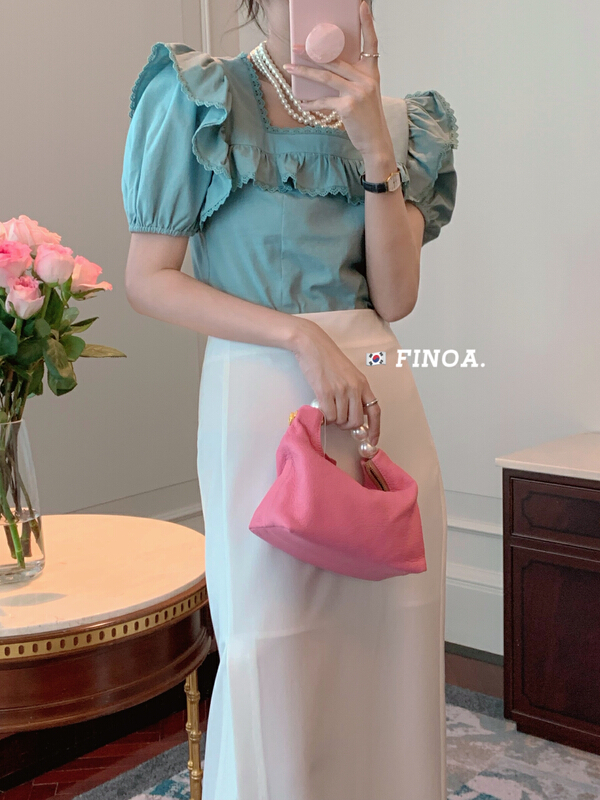 [olive] Korean casual generous collar shirt 1116# CLS