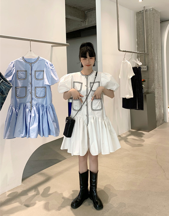 [Penny vogue] retro aging dress 65968# LSL