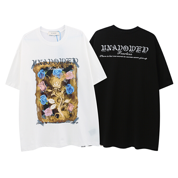 [the unvowed] men's and women's personalized pattern printed short sleeve T-shirt 2556# ZZL
