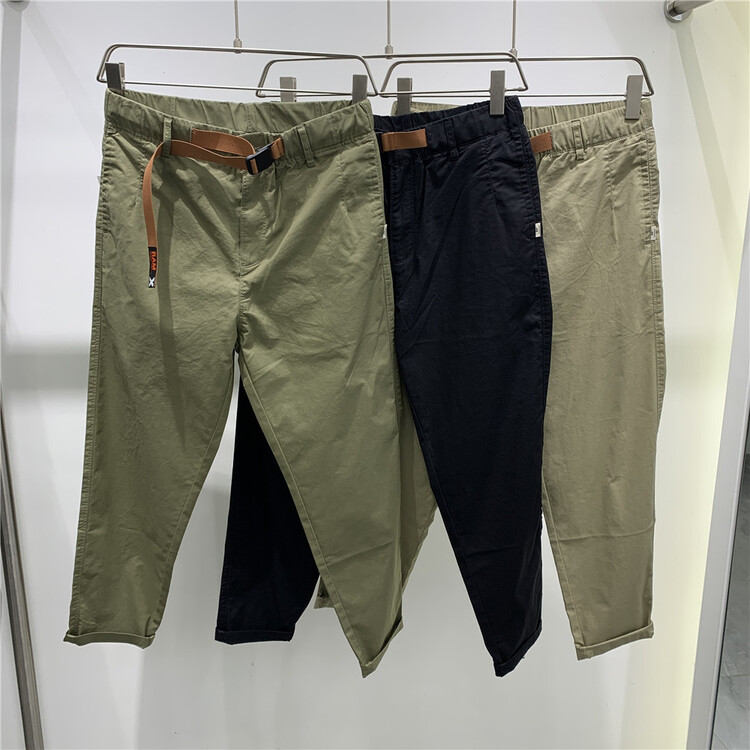 New year in early spring! [standing for a long time hot] comfortable and versatile solid color casual pants 8500# ZZL