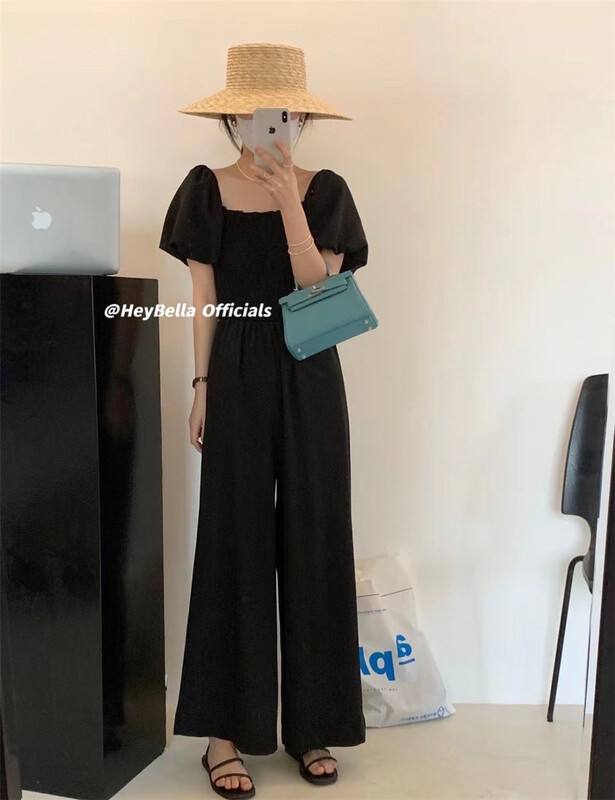 [hey Bella] square neck ladies' Jumpsuit 2820# ll