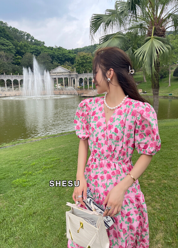 [Shesu sleepover] sweet and tender flower dress 8188# zxx