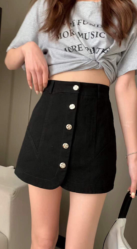 [queen] Korean breasted pants a29191# ozq