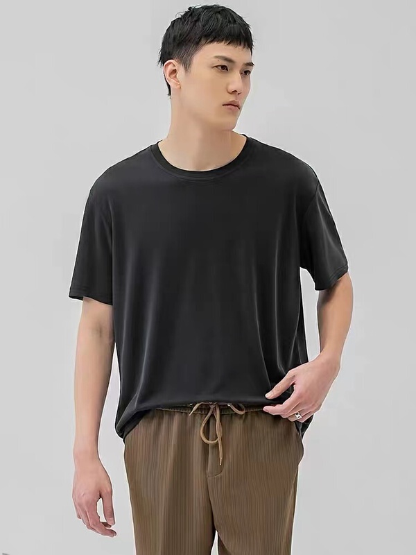 New year in early spring! [wild] simple foundation versatile fashion short sleeve T-shirt e80003\zzl