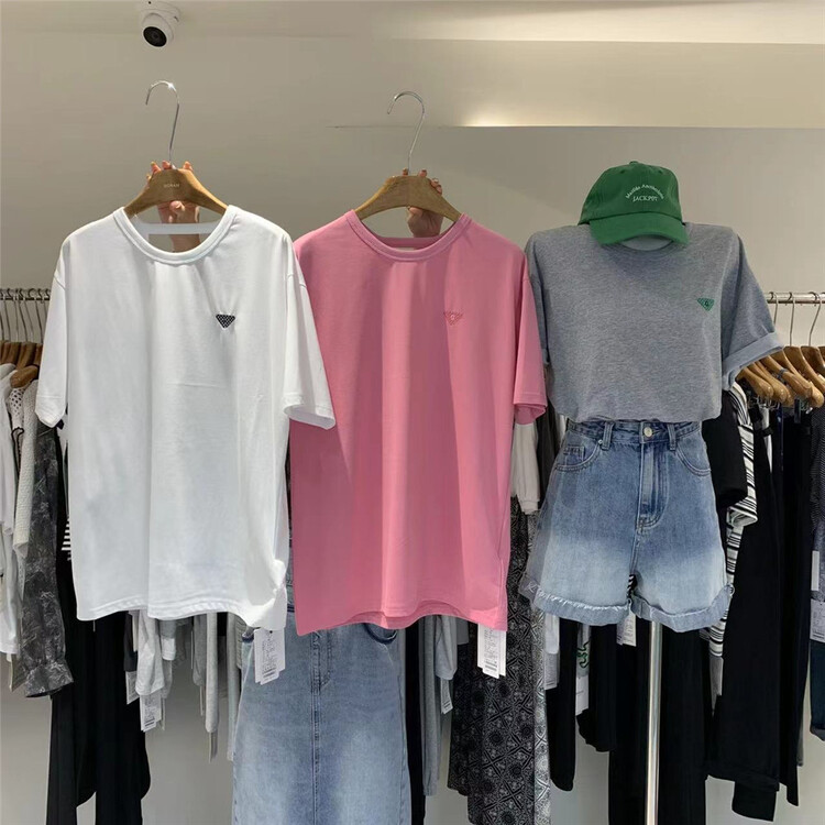 [Boran · Boran] basic simple and versatile short sleeve T-shirt 22b7271# LSW
