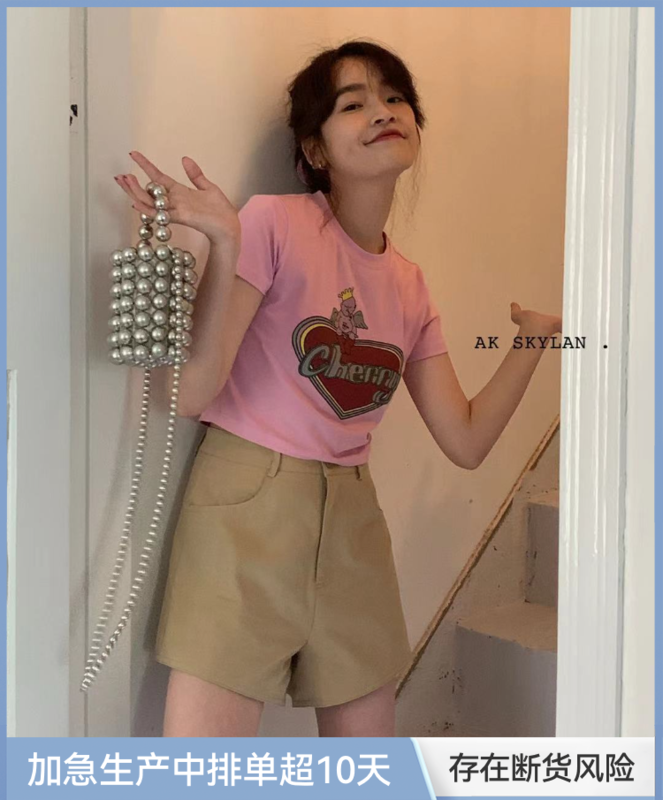 [A.K skylan] Korean simple casual shorts 82563# zxl