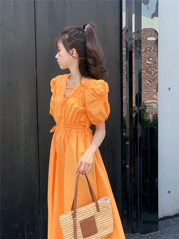 goods in stock! New in early summer! [sv7] Korean style, slim dress 6016# CLS
