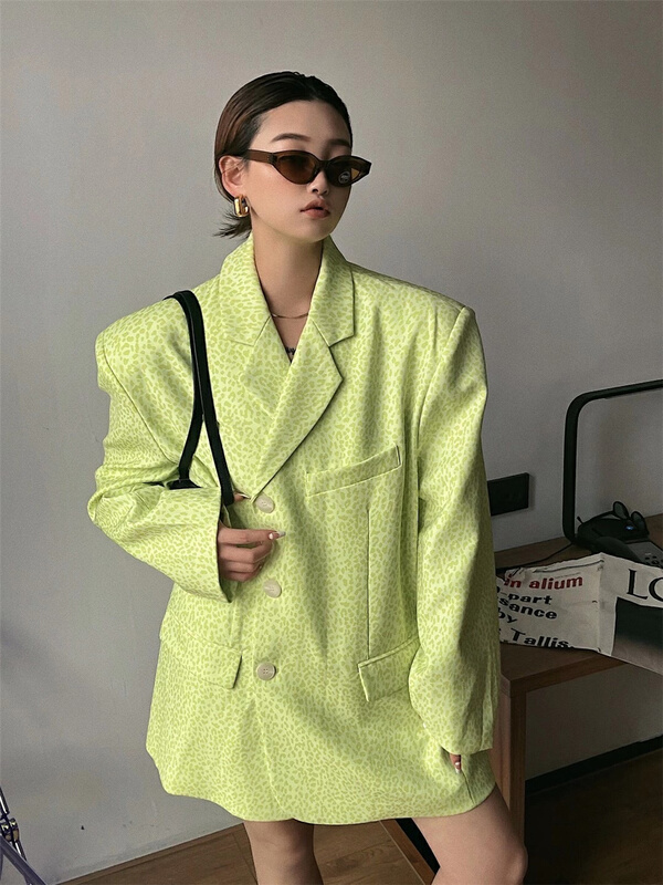 New year in early spring! [open] fashionable and versatile loose jacket 8681# XYJ