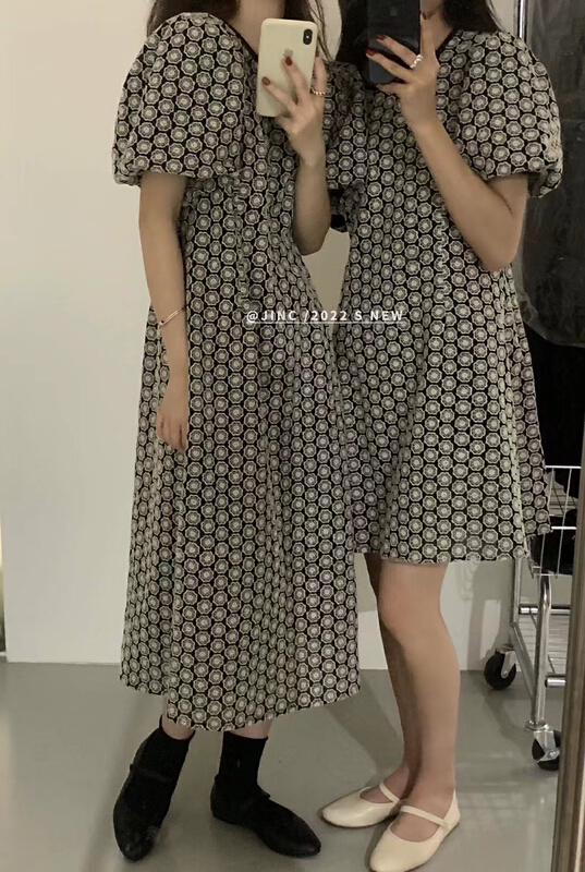 【JIN.C】定製刺繡蕾絲連衣裙  J154#  XYY
