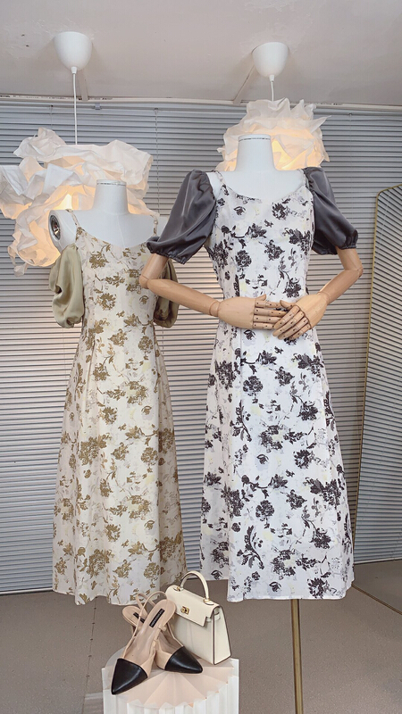 [ou zhengsha] elegant lady dress 18778# JJ