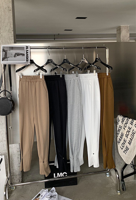 New year in early spring! [ID] simple wide leg slim casual pants 9186# LSL