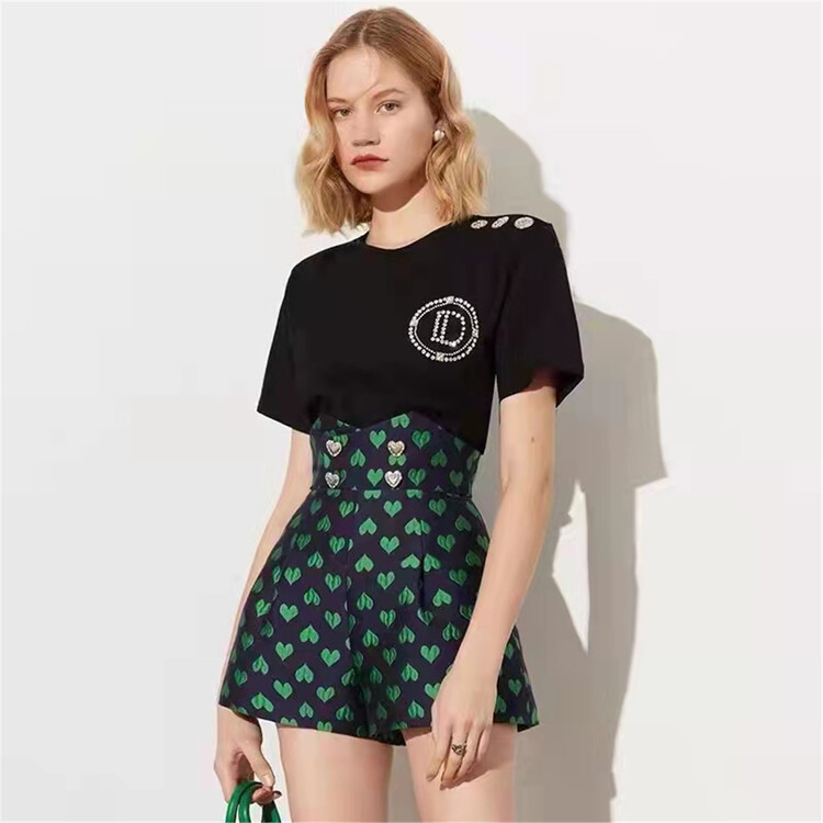 goods in stock! New in early summer! [Yashili] personalized love printed casual shorts 8021# PCZ
