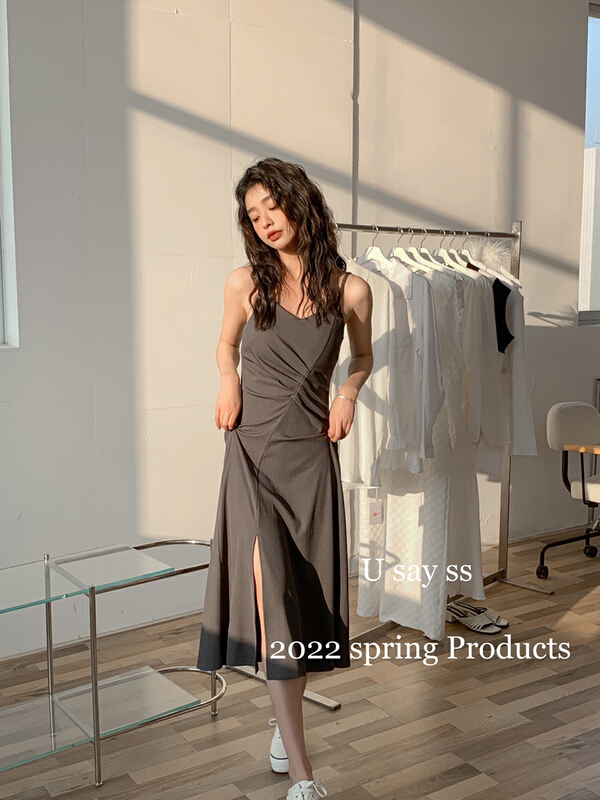 New year in early spring! [u say] fashionable lady slim suspender dress 60127-1# LSL