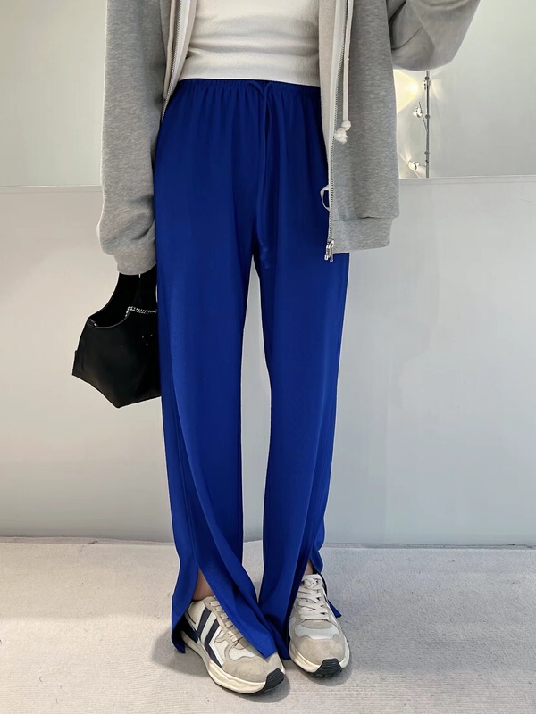 goods in stock! New year in early spring! [modern 197] Korean version simple pure color casual pants 5365# zyh