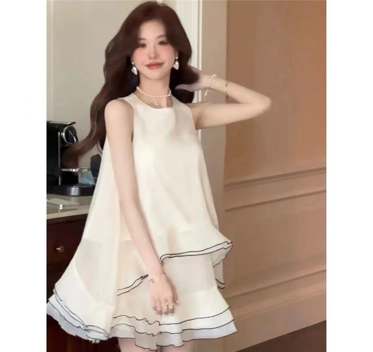 [see you] sleeveless shirt + ruffled casual Shorts Set 3891# PCZ