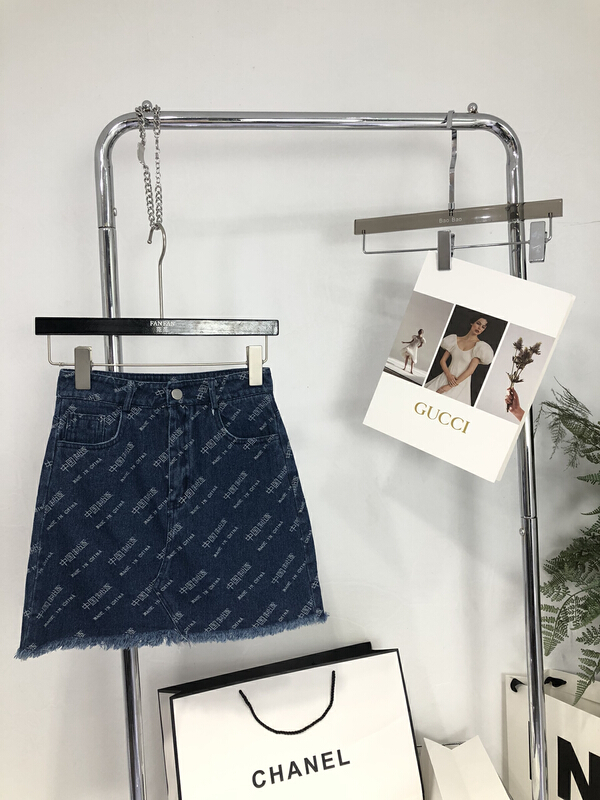 New year in early spring! [model] single button slim and versatile skirt 1096# JJ