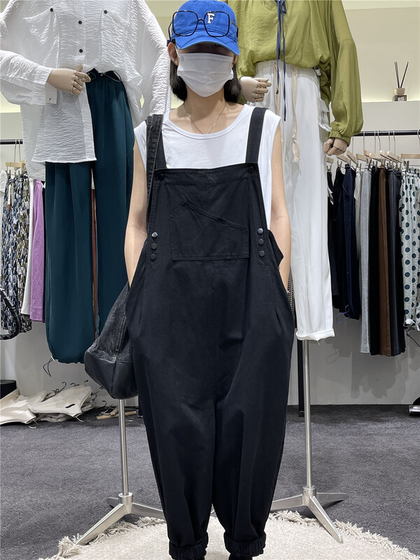 [original by hnhl] Korean high waist comfortable suspenders 56802x# L