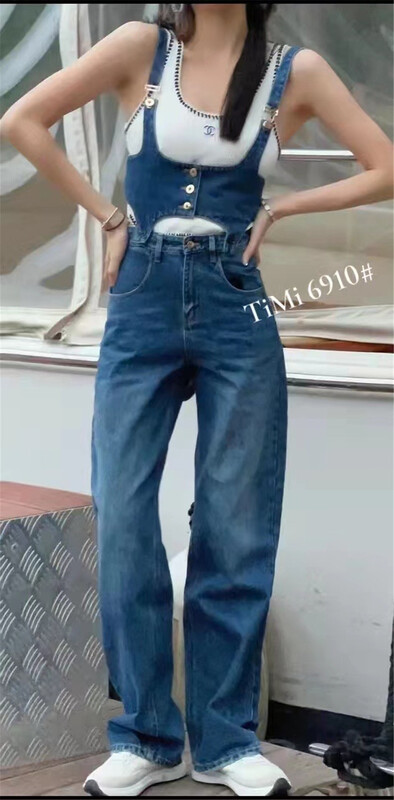 New in early summer! [TIMI] retro Korean suspenders 6910# LSW
