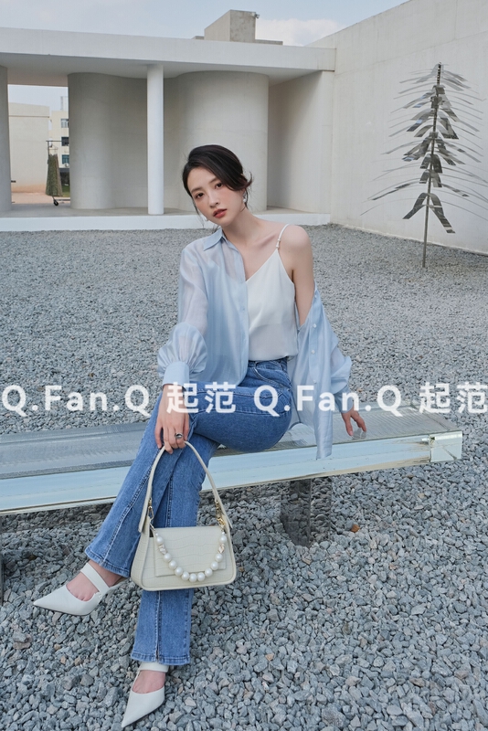New in early summer! [Qifan] simple Korean fashion vest / sling 8013# JJ