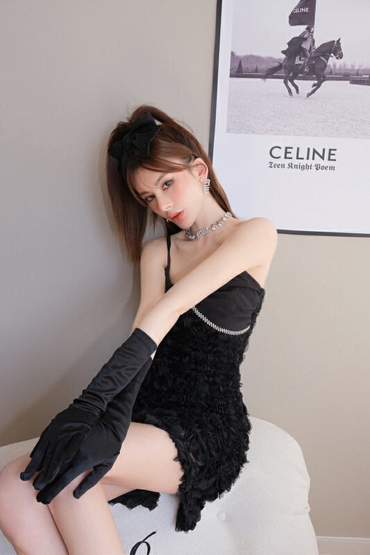 New in early summer! [ala] minority design fashion dress l1385# JJ