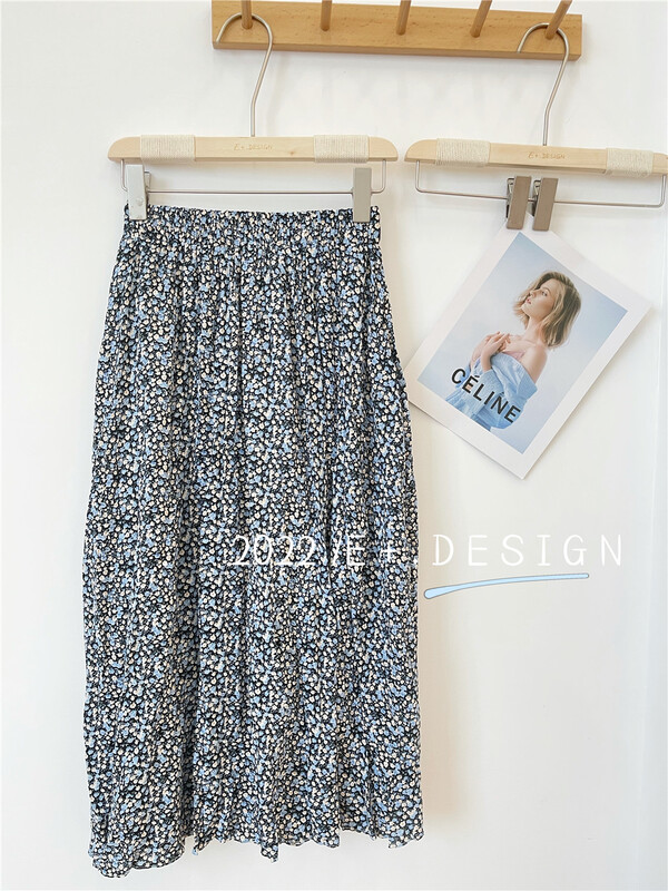[e +. Design] ladies' floral skirt 8106# CSX