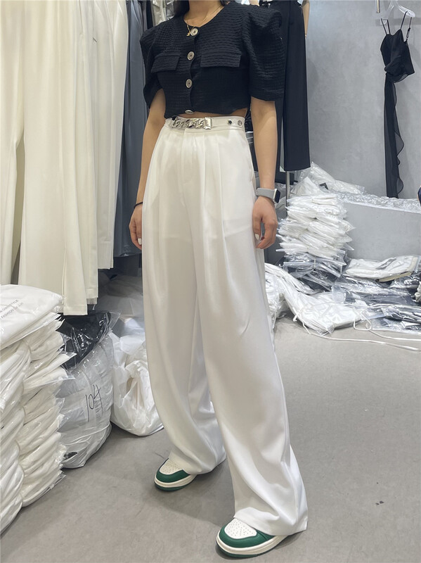 Heavy industry and high quality! [naisha beard] fashionable and versatile loose casual pants ys1-6198# CLS