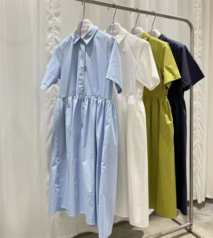 New year in early spring! 【 cool woman 】 Korean Fashion College style short sleeved dress wq027# CLS