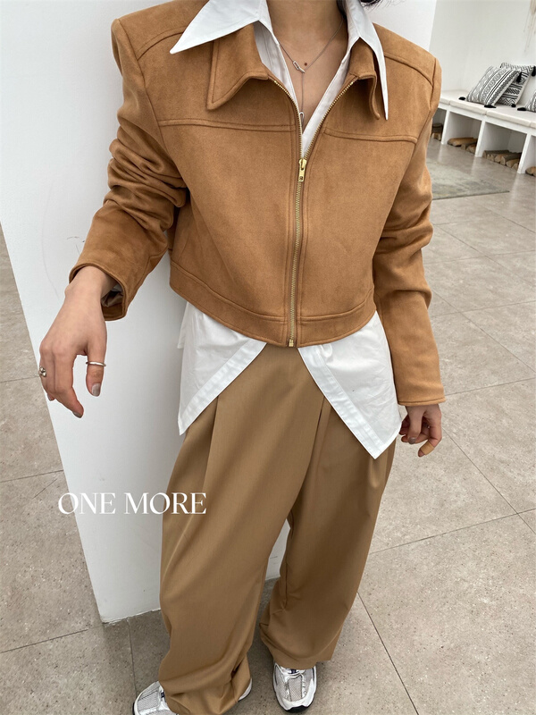 New year in early spring! [one more] niche design back hollow out jacket 22002# XYJ