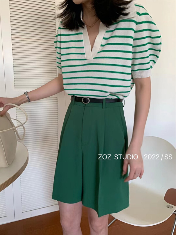 Recommended by the owner! [ZOZ] Korean comfortable casual shorts (with belt) 022053# L