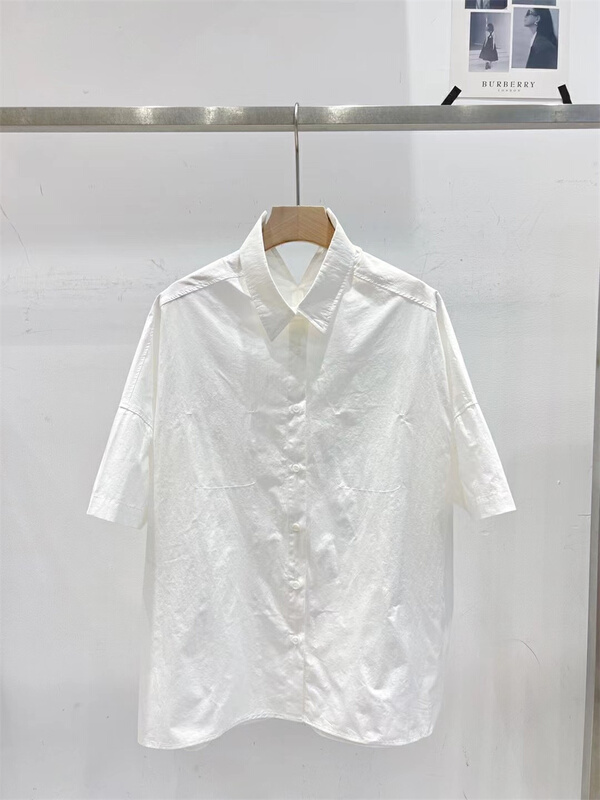 [td] Korean loose and simple short sleeved shirt c005882# XJ