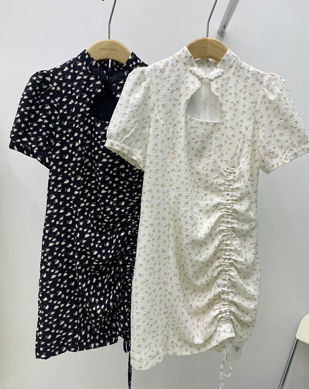 [BL Bertie Leah] national style fashion retro cheongsam dress 23199# XYJ