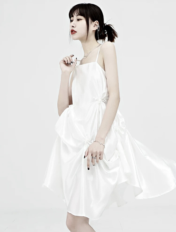 [AC] Japanese princess style irregular butterfly suspender dress 6845# JJ