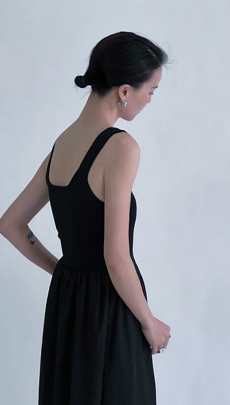 New in early summer! [balance] minimalist slim dress bl6033# XYJ