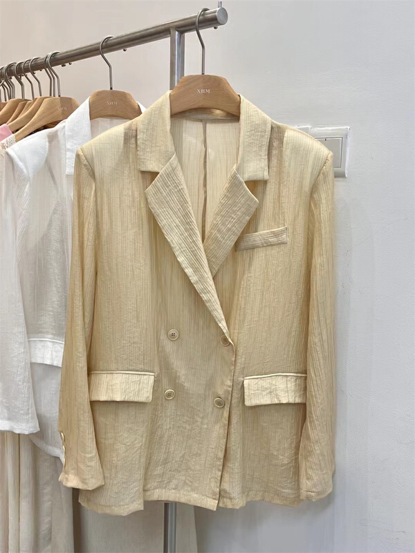 [xhm] French elegant high-end comfortable loose suit 2029# zjy