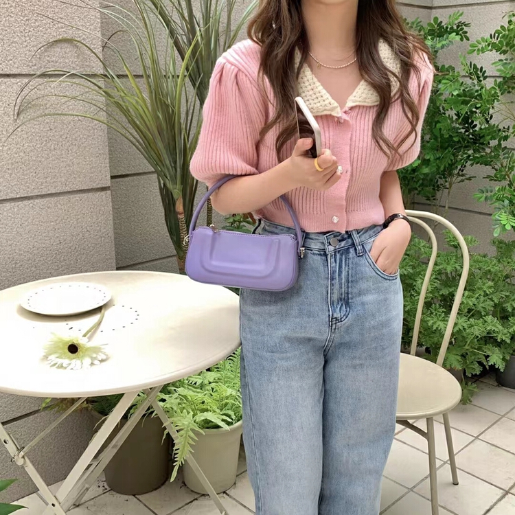 [9:00pm] niche fashion versatile messenger bag (with long shoulder strap) a89# LSL