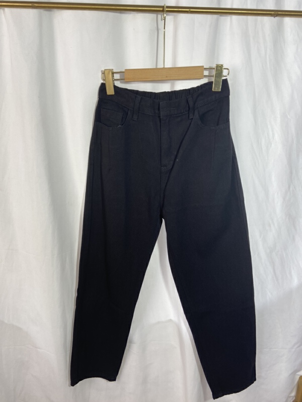 [Yi show shop] Korean style simple loose jeans 1318# Cl