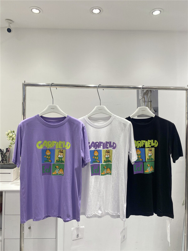 [seven 7] Korean print Pullover short sleeve T-shirt 808# WTT