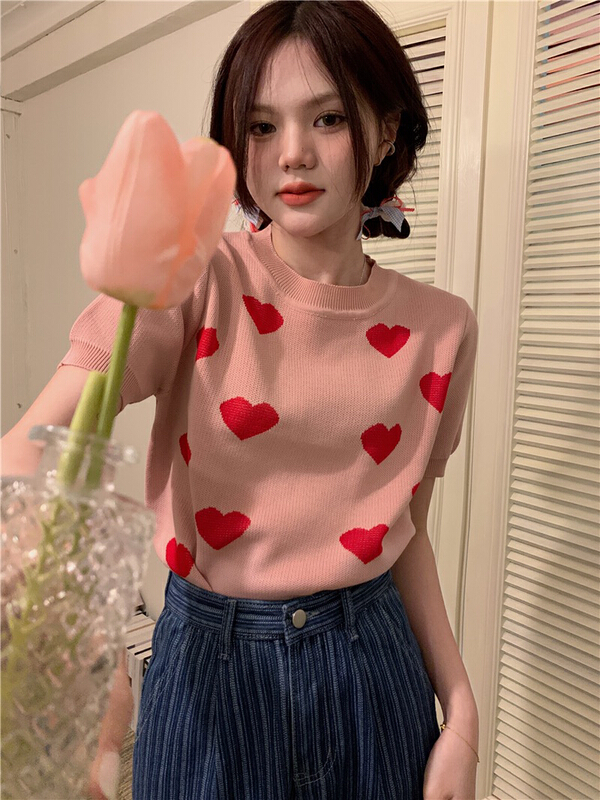 New in early summer! [F.P.] love loose and versatile sweater 89032# HBx