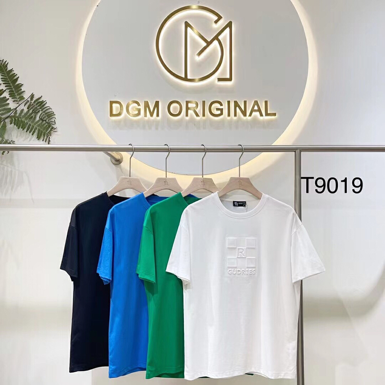 New in early summer! [DGM] simple, loose, comfortable and breathable short sleeve T-shirt 9019# ZZL