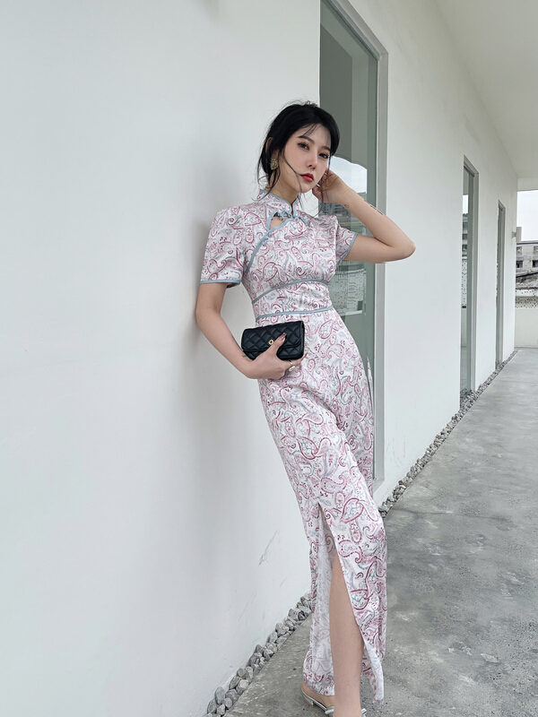 New in early summer! [mi2] light mature crimp Jumpsuit a3277# JJ