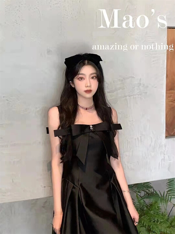 [Mao's] dark aging thin suspender dress (detachable with Brooch) ys1-6577# JJ
