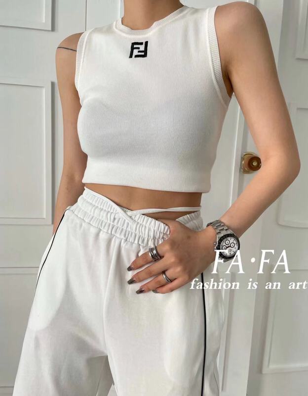 New in early summer! [Fafa] Korean simple versatile vest / sling 18802# zxl