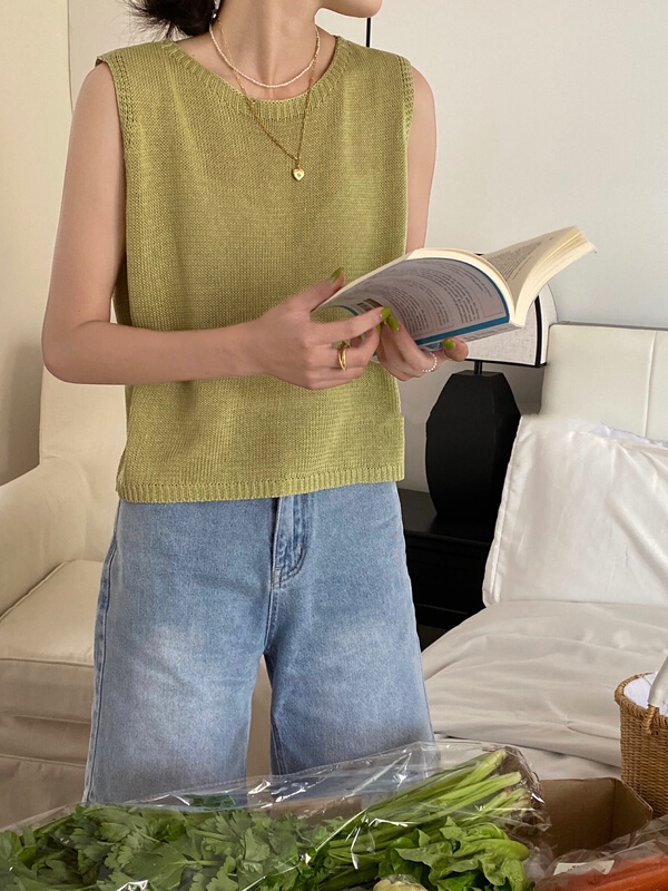 goods in stock! [Duomi] simple and versatile comfortable vest / sling 615# zxl