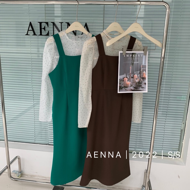 New year in early spring! [aenna] simple foreign style high-grade vest dress ys1-1306# cqw