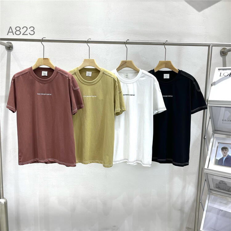 [Yeyue] Korean alphabet casual loose short sleeve T-shirt a823# ZZL