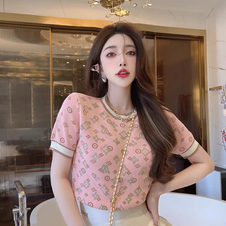 [f · P] vintage fashion versatile T-shirt 45609# HBx